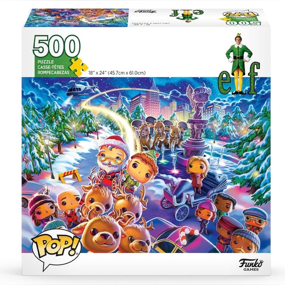 Elf FunkoPop Puzzle